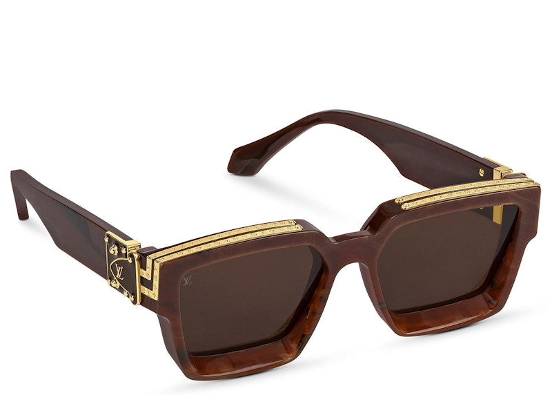 Lunettes de soleil Louis Vuitton 1.1 Millionaires Chocolat