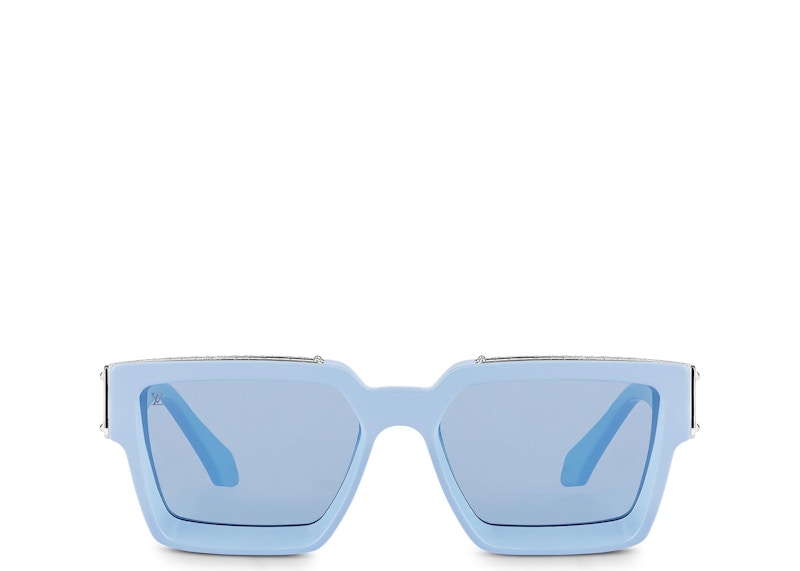 Lunettes de soleil Louis Vuitton 1.1 Millionaires bleu pâle