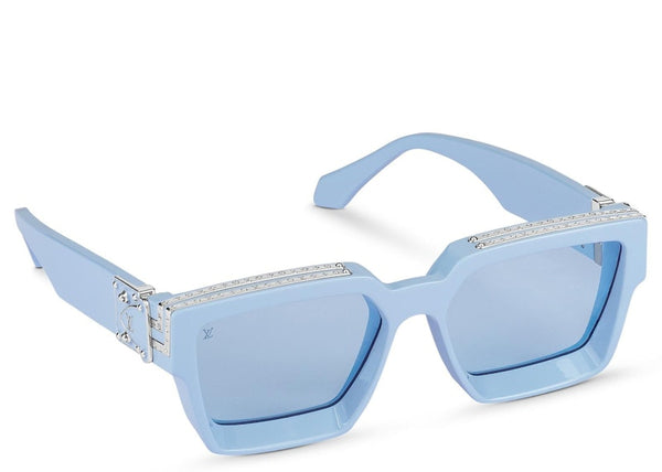 Lunettes de soleil Louis Vuitton 1.1 Millionaires bleu pâle
