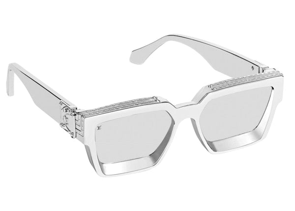 Lunettes de soleil Louis Vuitton 1.1 Millionaires argentées 