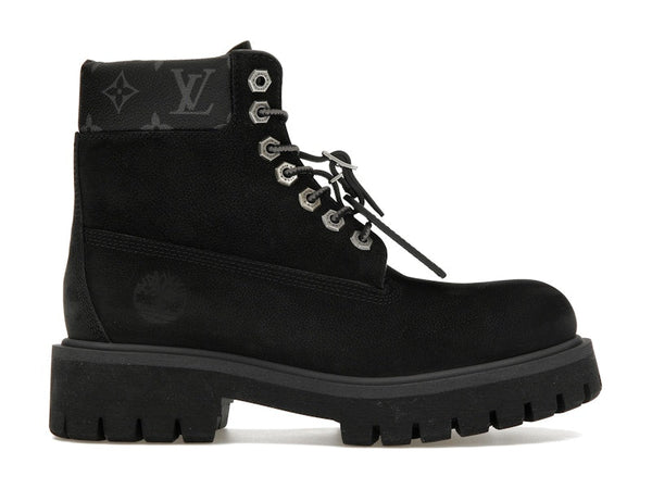 Bottines Louis Vuitton Timberland 6 pouces noires