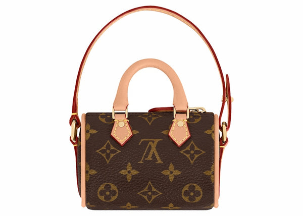 Bijou de sac Louis Vuitton Speedy Monogram Marron
