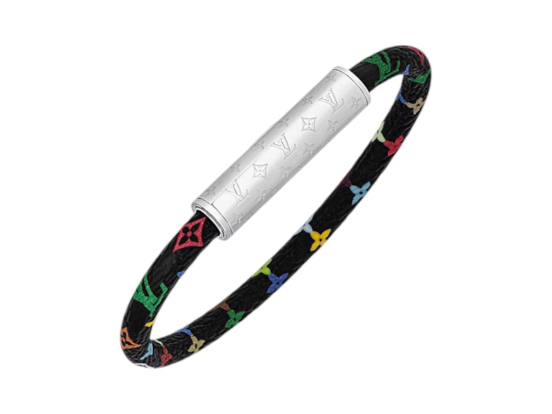 Louis Vuitton x Takashi Murakami LV Confidential Bracelet Black Multicolored