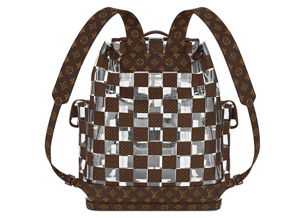 Sac à dos Louis Vuitton Christopher Marron/Transparent