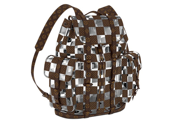 Sac à dos Louis Vuitton Christopher Marron/Transparent