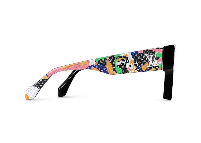 Louis Vuitton Cyclone Mask Sonnenbrille Mehrfarbig (Z2031E)