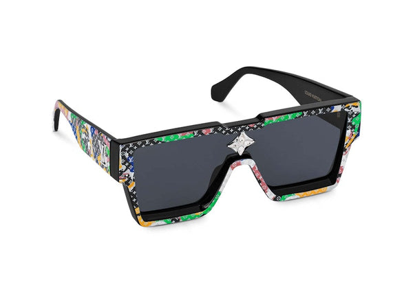 Lunettes de soleil Louis Vuitton Cyclone Mask multicolores (Z2031E)