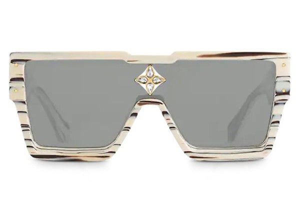 Lunettes de soleil Louis Vuitton Cyclone Beige