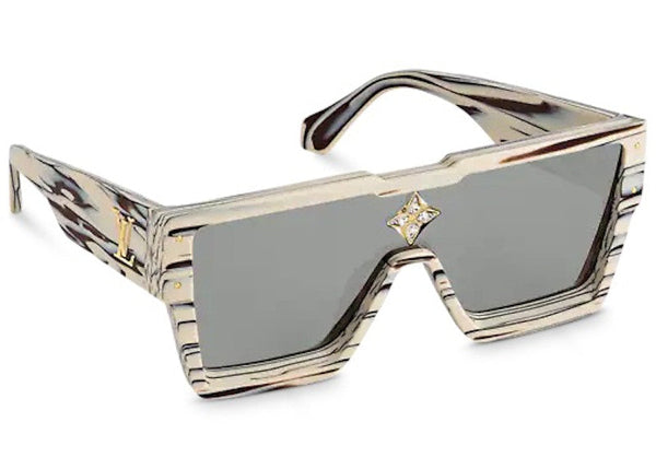 Lunettes de soleil Louis Vuitton Cyclone Beige