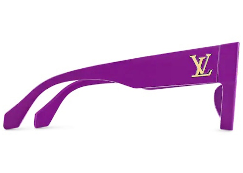 Lunettes de soleil Louis Vuitton Cyclone violettes