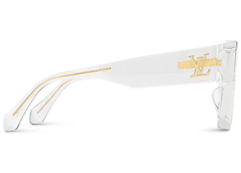 Louis Vuitton Cyclone Sonnenbrille Transparent