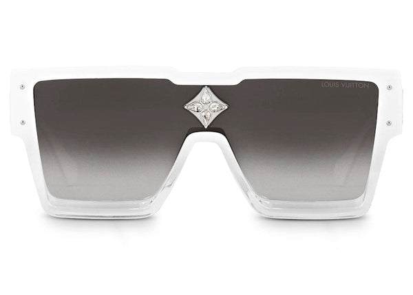 Lunettes de soleil Louis Vuitton Cyclone blanches (Z1737W/E)
