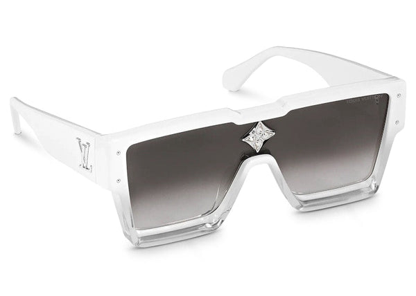 Lunettes de soleil Louis Vuitton Cyclone blanches (Z1737W/E)