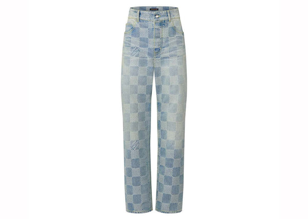 Louis Vuitton Damier Denim Skate Hose Indigo