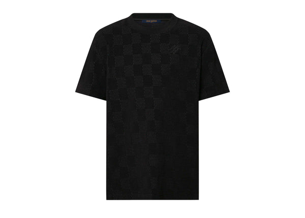 Louis Vuitton Damier French Terry Baumwoll-T-Shirt Meteorit