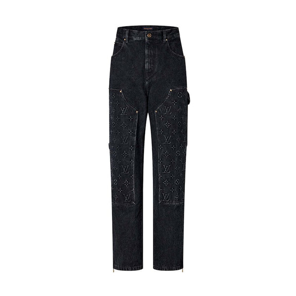 Jean Carpenter en denim Louis Vuitton noir
