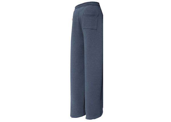 Pantalon de jogging en jersey brodé Louis Vuitton Gris ardoise