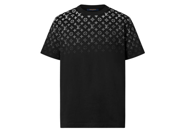 T-shirt en coton dégradé Louis Vuitton Blanc/Noir