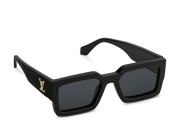 Louis Vuitton LV Clash Square Sonnenbrille Schwarz/Gold