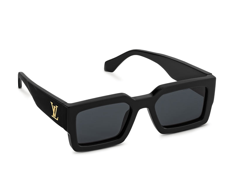 Louis Vuitton LV Clash Square Sonnenbrille Schwarz/Gold
