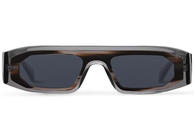 Lunettes de soleil carrées basses Louis Vuitton LV Ocean noires
