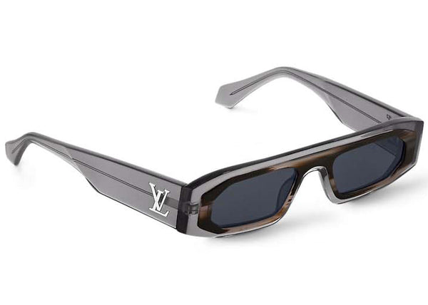 Louis Vuitton LV Ocean Low Square Sonnenbrille Schwarz