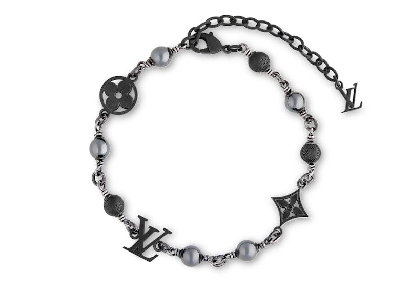 Bracelet Louis Vuitton LV Perles Noir