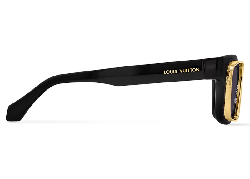 Louis Vuitton LV Super Vision Square Sonnenbrille Schwarz (Z2599U) 