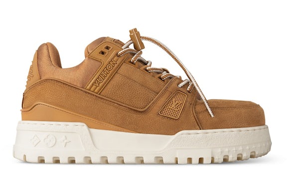 Louis Vuitton LV Trainer Maxi Nubuck Beige