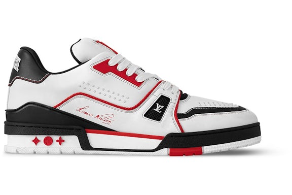 Louis Vuitton LV Trainer Blanc Rouge Noir