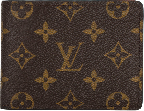 Louis Vuitton Mehrfach-Geldbörse Monogramm Braun