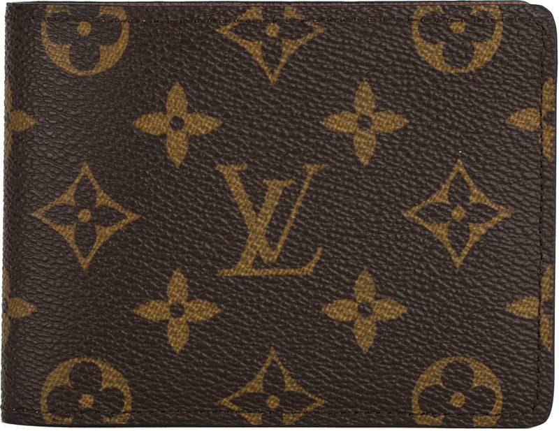 Louis Vuitton Mehrfach-Geldbörse Monogramm Braun
