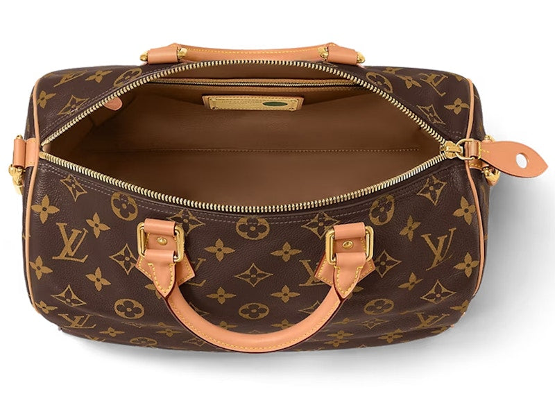 Louis Vuitton Speedy P9 Bandoulière 40 Cuir Monogram Marron Monogram