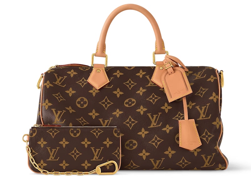 Louis Vuitton Speedy P9 Bandoulière 40 Cuir Monogram Marron Monogram