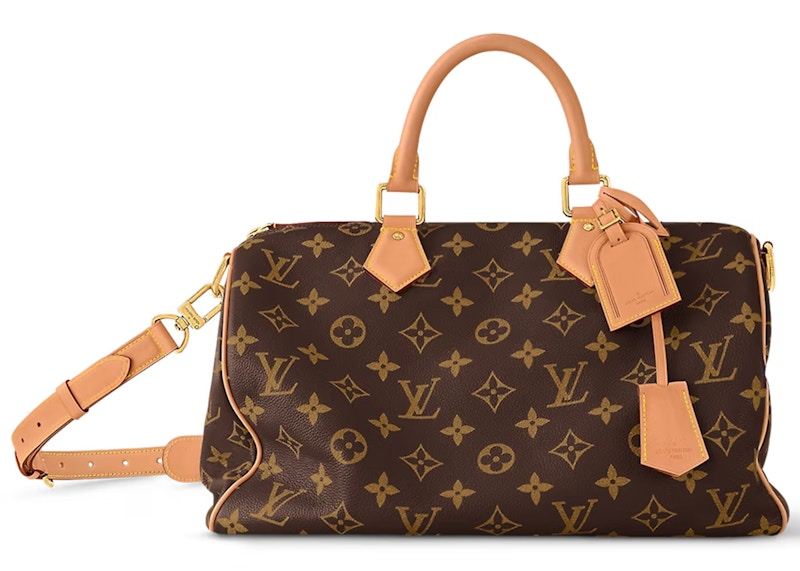 Louis Vuitton Speedy P9 Bandoulière 40 Cuir Monogram Marron Monogram