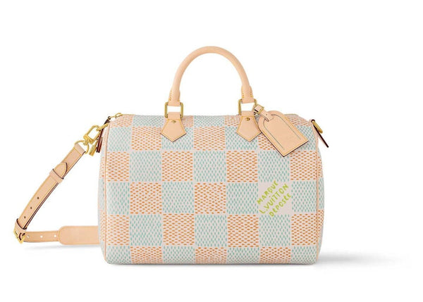 Louis Vuitton Speedy 40 Bandoulière Damier Héritage Blanc