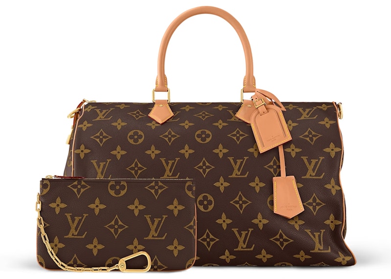 Louis Vuitton Speedy P9 Bandoulière 50 Cuir Monogram Marron Monogram