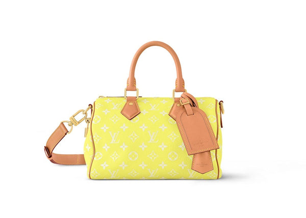 Louis Vuitton Speedy P9 Bandouliere 25 Jaune Limonade