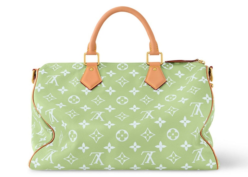 Louis Vuitton Speedy P9 Bandouliere 40 Citron Vert Gelé