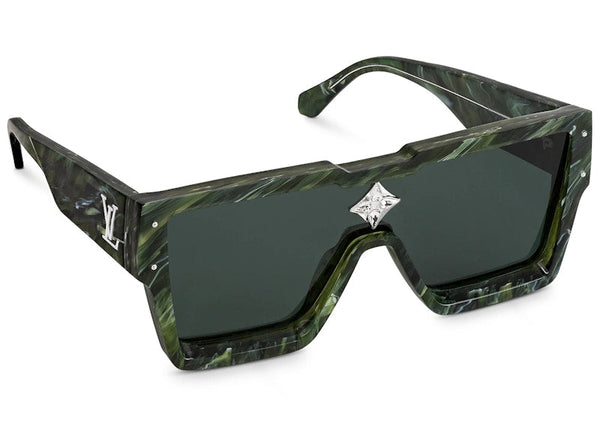 Louis Vuitton Sonnenbrille Cyclone Green Marble 