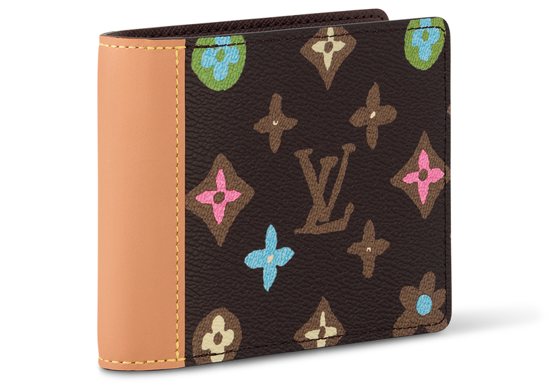 Portefeuille multiple Louis Vuitton par Tyler, the Creator Chocolat Craggy Monogram 