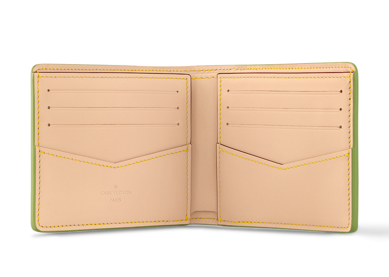 Louis Vuitton by Tyler, the Creator Slender Wallet Green Damier Golf