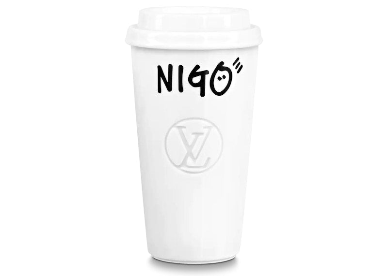 Louis Vuitton x Nigo Cup Monogram Blanc
