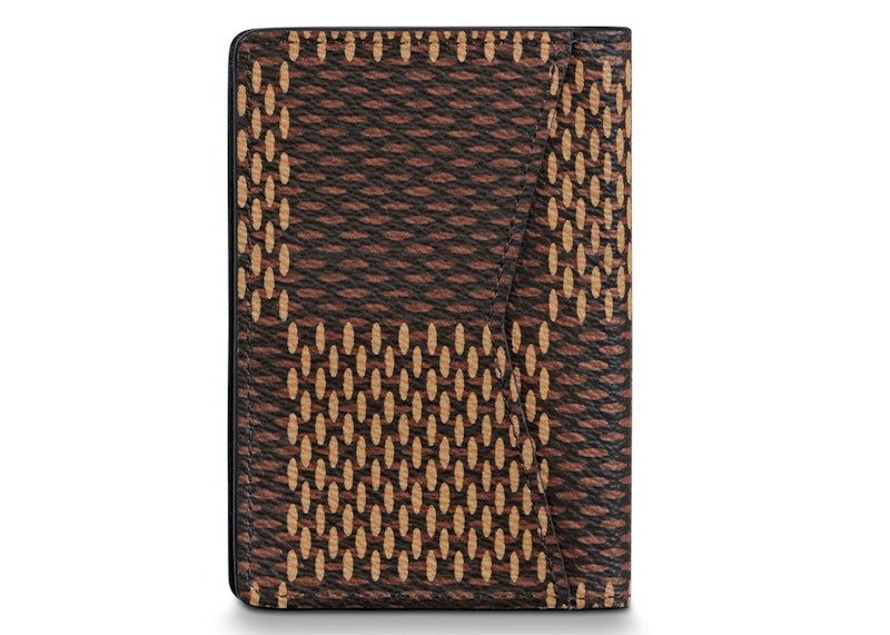 Louis Vuitton x Nigo Taschenorganizer Damier Ebene Giant Brown