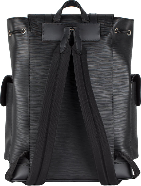 Sac à dos Christopher Louis Vuitton x Supreme Epi PM Noir 