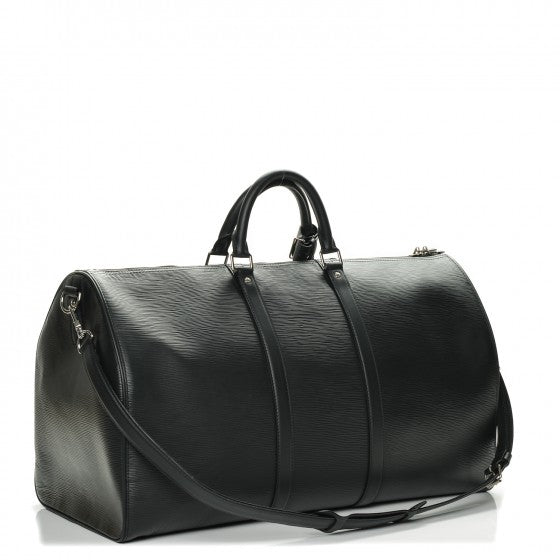 Louis Vuitton x Supreme Keepall Bandouliere Epi 55 Noir 