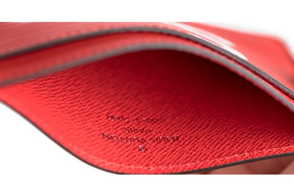 Louis Vuitton x Supreme Porte Carte Simple Epi Rouge
