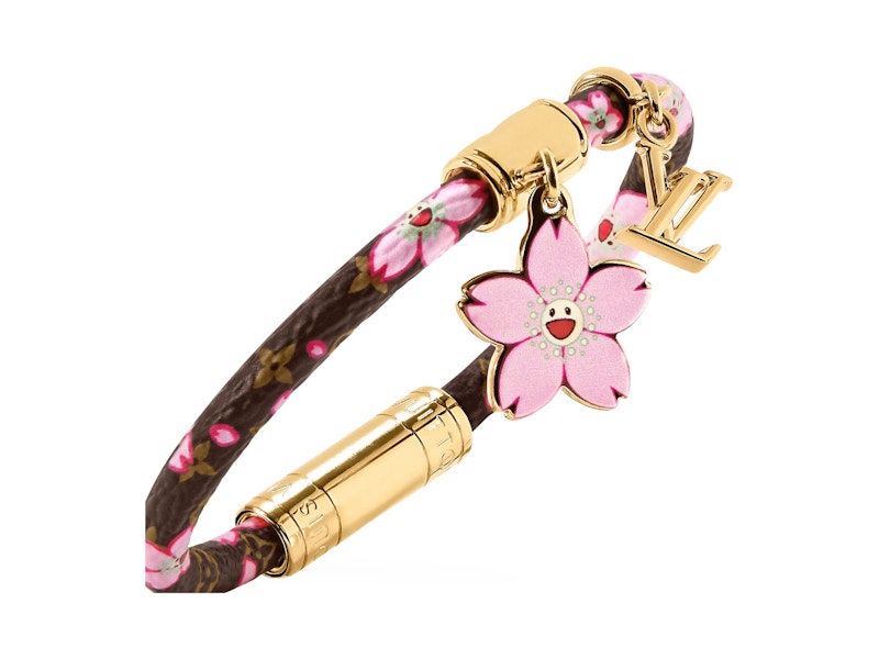 Bracelet Louis Vuitton x Takashi Murakami Cherry Blossom Sakura Brown
