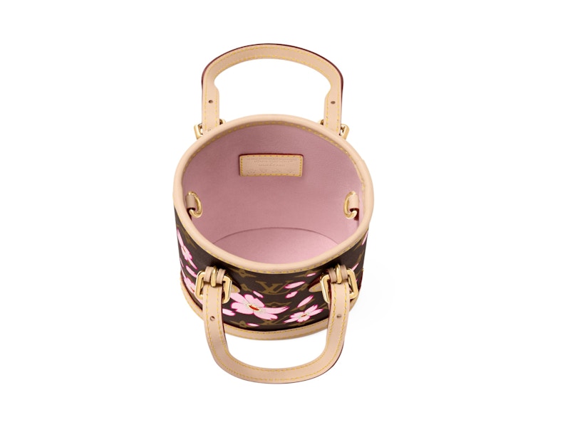 Louis Vuitton x Takashi Murakami Nano Bucket Sakura Marron