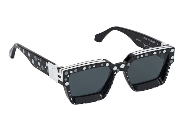 Lunettes de soleil Louis Vuitton x Yayoi Kusama 1.1 Millionaires Painted Dots Noir/Gris
